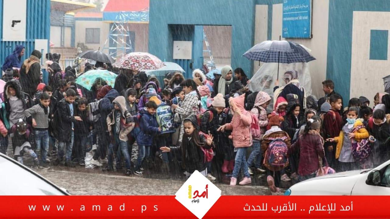 تعليم غزة: عودة دوام المدارس "الاثنين" مع إلغاء الحصة الأولى والخامسة