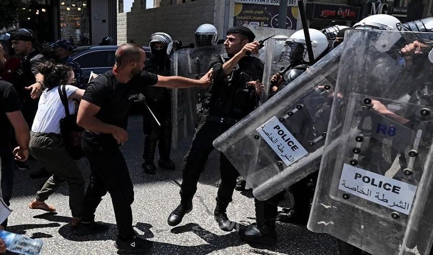 رام الله: الإفراج عن المعتقلين على خلفية المظاهرات المنددة باغتيال بنات