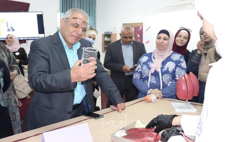 تربية قلقيلية تنظم‍ لقاء علمي بعنوان "رحلة في عالم الأحياء "