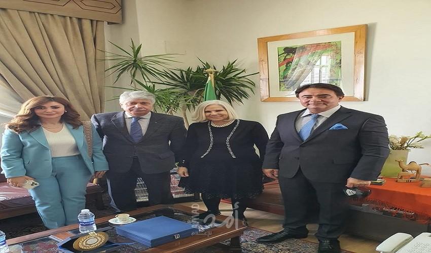 مجدلاني وأبو غزالة يبحثان التحضير لاستراتيجية مكافحة الفقر والتحضير لزيارة وفد من الجامعة العربية والاسكوا لدولة فلسطين