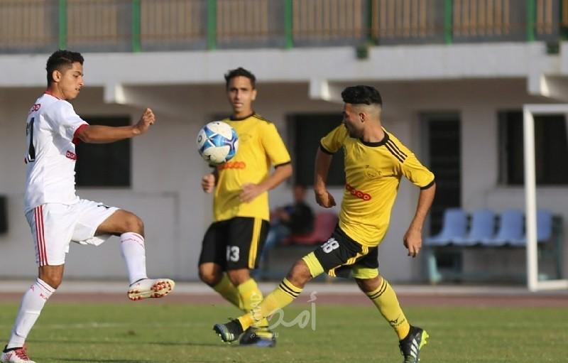 "غزة الرياضي والحوانين" يخطفان التعادل أمام "الثوار والنشامى"