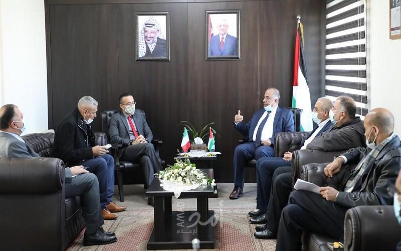رام الله: وزير العدل يبحث القنصل الايطالي العام تعزيز العلاقات الثنائية ودعم قطاع العدالة في فلسطين