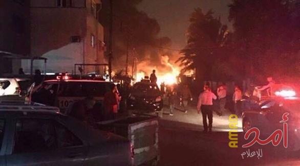 مقتل انتحارى يرتدى حزاما ناسفا شمالى بغداد