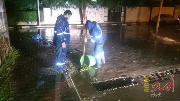 الأشغال العامة ترفع "الجاهزية" لمواجهة تداعيات المنخفض الجوي القادم