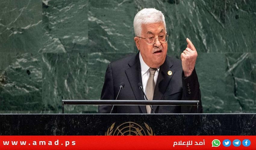 أمام الأمم المتحدة.. عباس يطالب بعقد مؤتمر دولي للسلام كفرصة أخيرة للحفاظ على حل الدولتين
