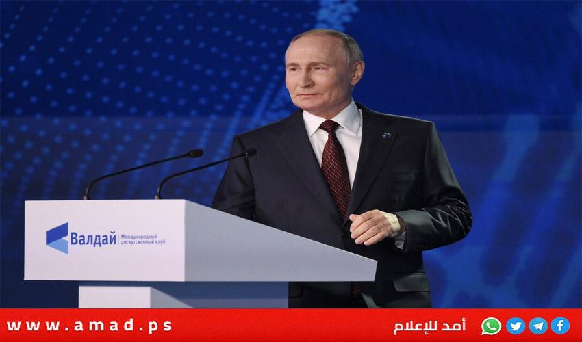 بوتين: روسيا يمكن أن تساعد في حل الأزمة الإيرانية