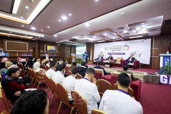 انطلاق فعاليات المؤتمر الطلابي السنوي حول إدارة المشاريع ودراسة الجدوى 2019 في الكلية الجامعية للعلوم التطبيقية