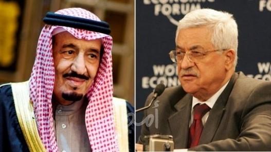 عباس يطمئن على صحة خادم الحرمين الشريفين