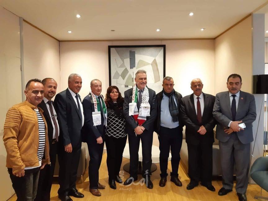 وفد من بلديات  فلسطينية ينهي زيارة عمل إلى مقاطعتي "سين سانت دونيه"، وفال دي مارن " الفرنسيتين