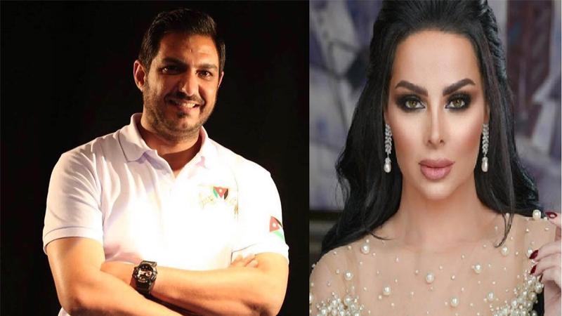 عقد قران ديانا كرازون على الإعلامى الأردنى معاذ العمرى الجمعة المقبلة