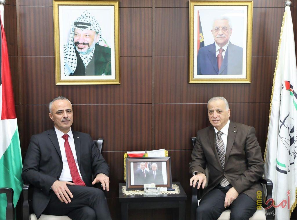 سليم يبحث مع أبو دياك تعزيز الوصول إلى العدالة وسيادة القانون