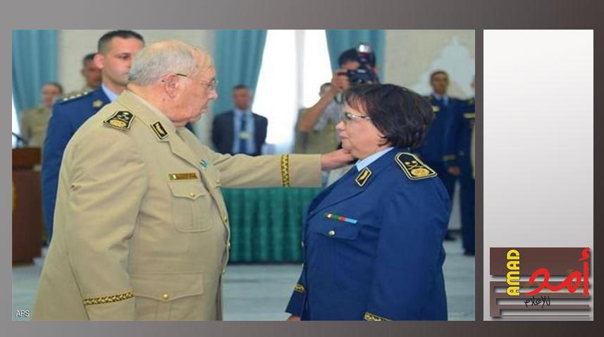 لأول مرة في الجزائر.. امرأة تتقلد رتبة لواء