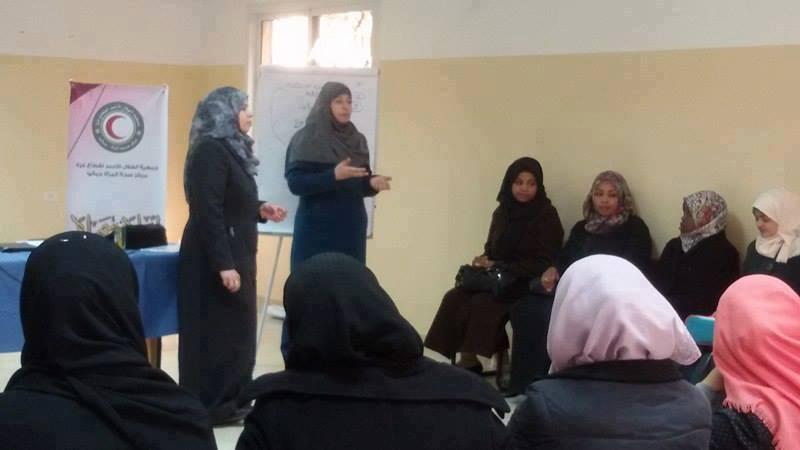 صحة جباليا يختتم دورة في التفكير الايجابي