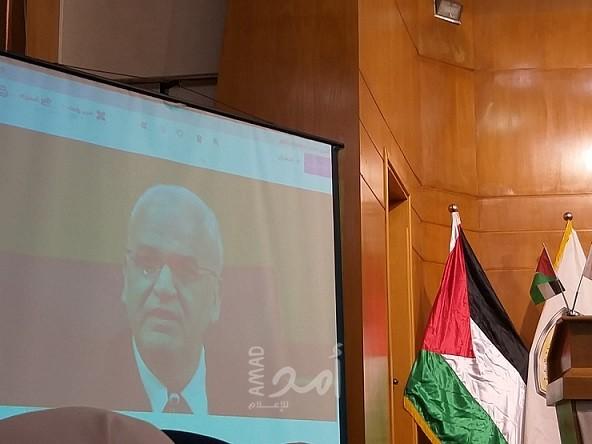 عريقات: يجب مغادرة مربع الانقسام فورا لمواجهة التحديات ولم نطلع على حرف واحد من صفقة أمريكا