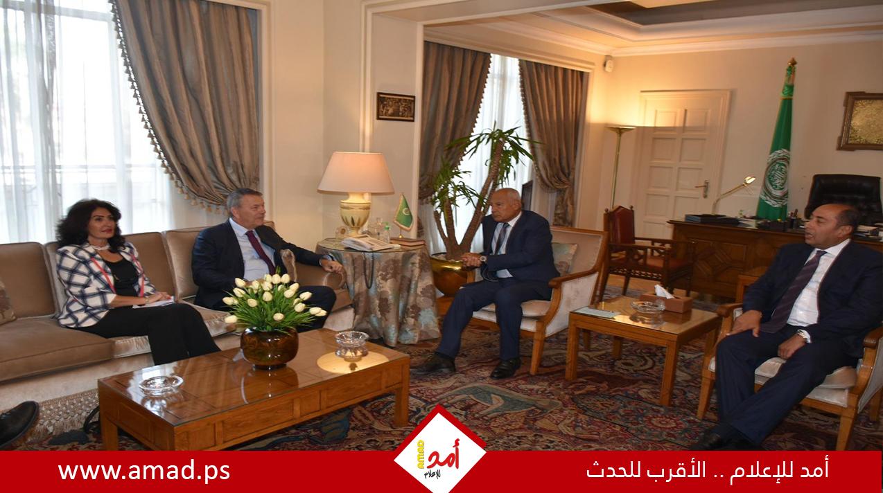 أبو الغيط يبحث مع المفوض العام للأونروا أوضاع اللاجئين والتحديات التي تواجهها الوكالة