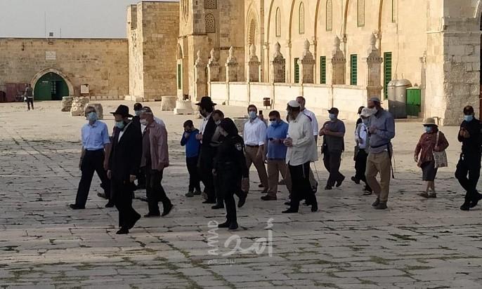 القدس: 117 مستوطن يقتحمون باحات المسجد الأقصى