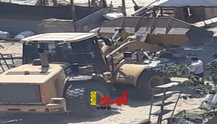 مصادر لـ "أمد" تكشف تفاصيل تجريف سلطة أراضي حماس منازل وأكشاك للمواطنين في خانيونس