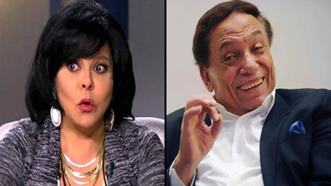 الزعيم عادل إمام يتسبب فى بكاء إسعاد يونس