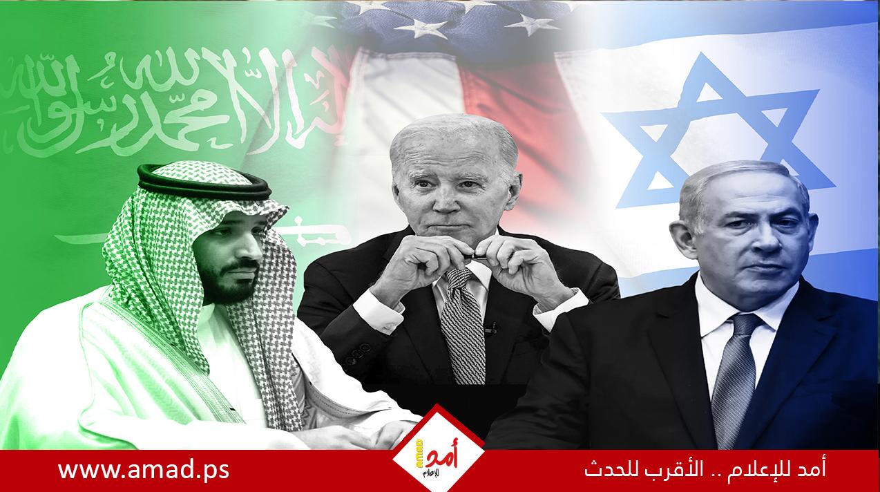 اتفاق الدفاع الأمريكي السعودي مرتبط بالاتفاق الإسرائيلي..ووضع المطالب الفلسطينية جانباً