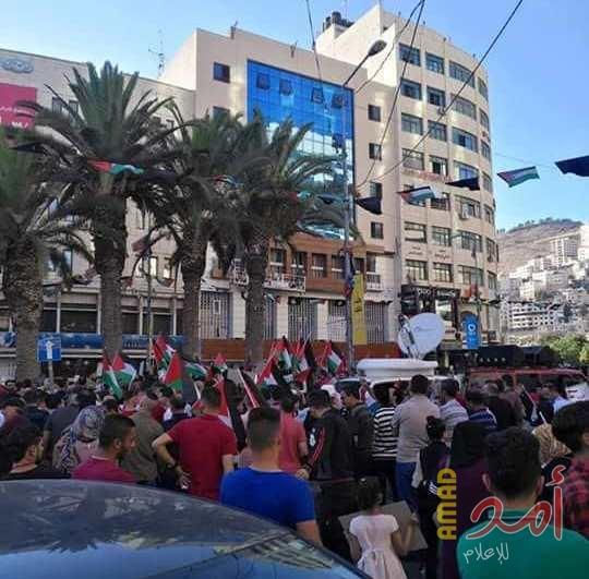 الجبهة الشعبية توضح "أحداث" مسيرة نابلس والتخريب المتعمد من قبل عناصر أمنية وفتحاوية