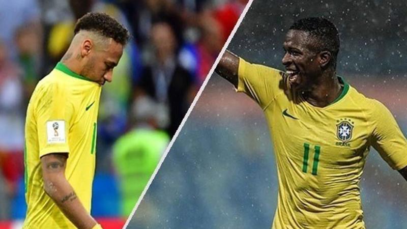 نيمار وفينيسيوس يتصدران قائمة منتخب البرازيل فى التوقف الدولى