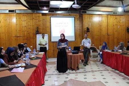 بال ثينك للدراسات الاستراتيجية تختتم دورة تدريب مدربين ضمن مشروع "تعزيز التثقيف الديمقراطي"