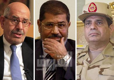 فى أكبر استطلاع رأى عربى: «السيسى» يتفوق على «البرادعى» ويكتسح «مرسى»