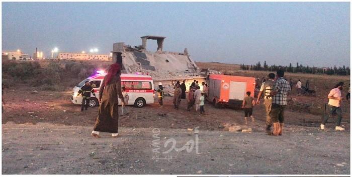 قتلى وجرحى بانفجار كبير في مدينة الراعي شمال سوريا