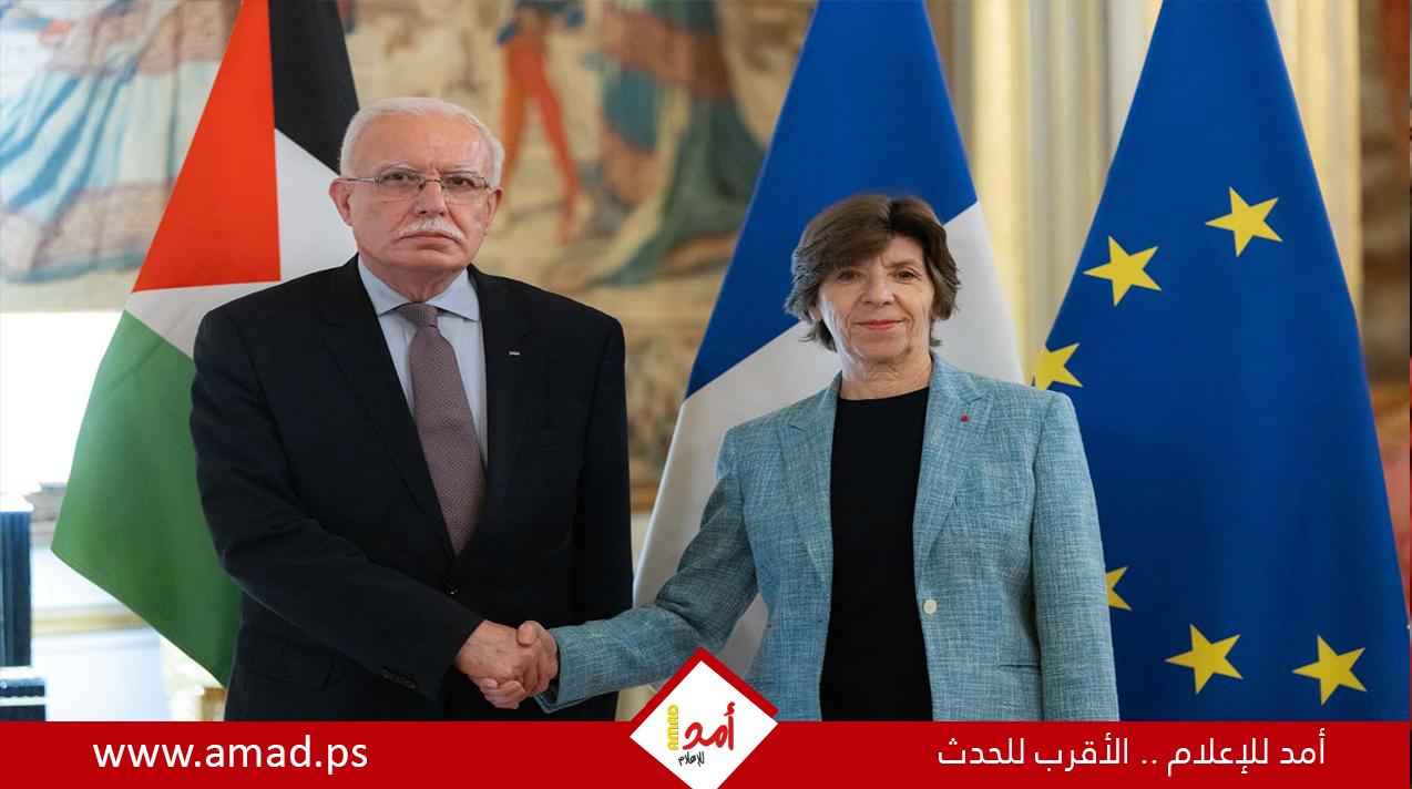 المالكي يلتقي نظيرته الفرنسية ويطالب بتدخل فوري فاعل وقف إطلاق النار