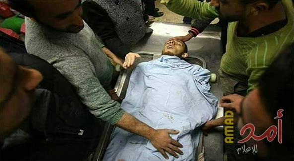 جماهير غفيرة تشيع الشهيد"فرحات" في غزة