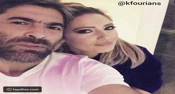 لأول مرة : صورة لوائل كفوري وزوجته أنجيلا البعيدة عن الأضواء !!