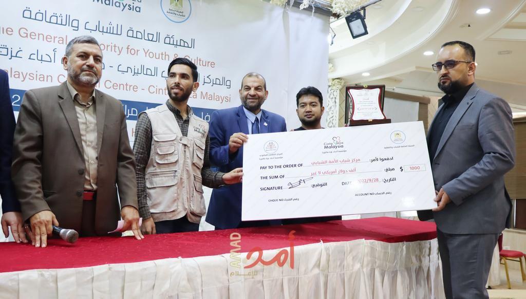 "الشباب والثقافة" تكرَّم المراكز الفائزة في مسابقة أفضل مركز شبابي بغزة
