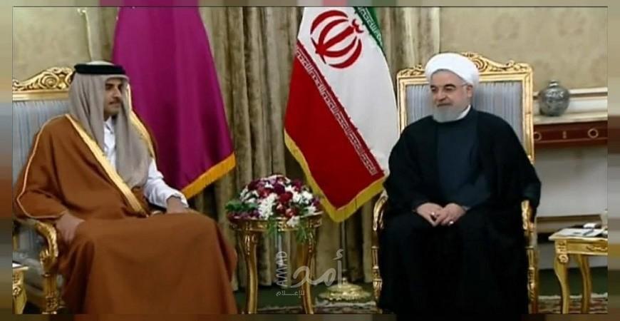 أمير قطر يؤكد توافق الدوحة وطهران على أن "خفض التصعيد" هو "الحل الوحيد" للتوترات في الخليج