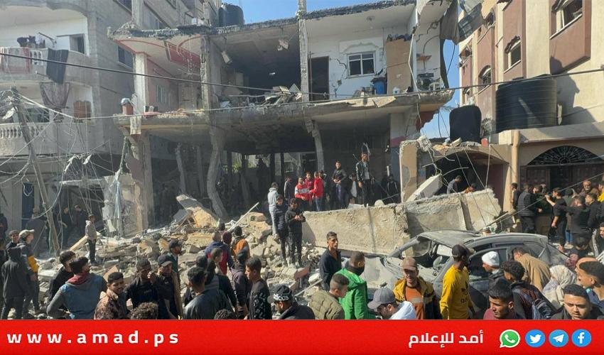 سقوط عدد من الشهداء في رفح جراء قصف جيش العدو