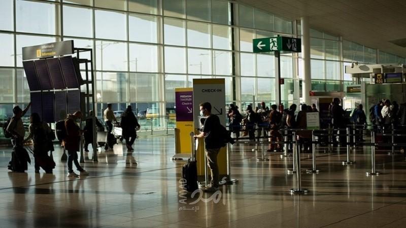 إسبانيا تسمح لفلسطينيين طلبوا اللجوء بالخروج من مطار برشلونة