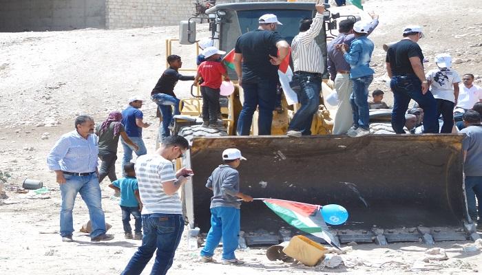 فرج : مواجهة الخان الأحمر مفتوحة و مستمرة