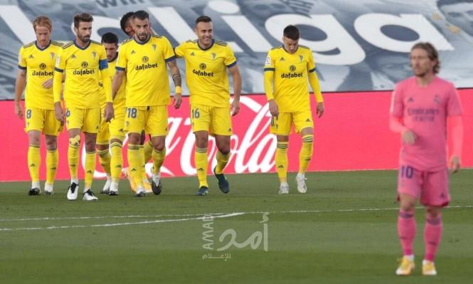 هزيمة ريال مدريد أمام قادش