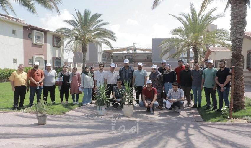 الإغاثة الزراعية تنفذ مبادرة "معاً نزرع الخير" في رفح جنوب قطاع غزة