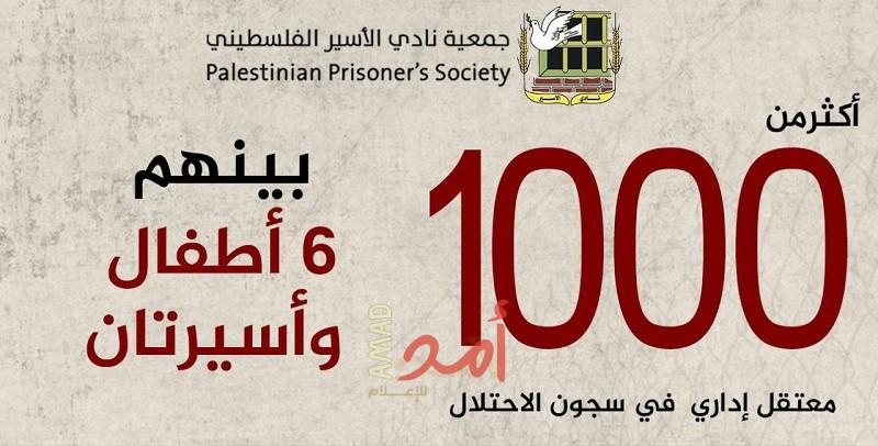 أبرز المعطيات عن سياسة "الاعتقال الإداري" في سجـون الاحتـلال