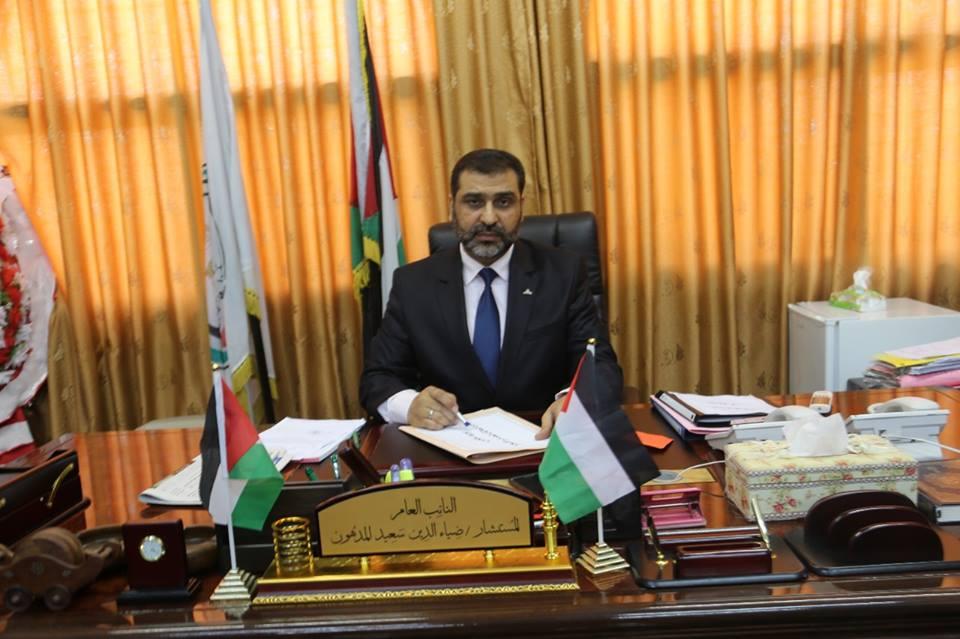 نائب عام حماس يتابع مجريات التحقيق في الشجار العائلي جنوب غزة