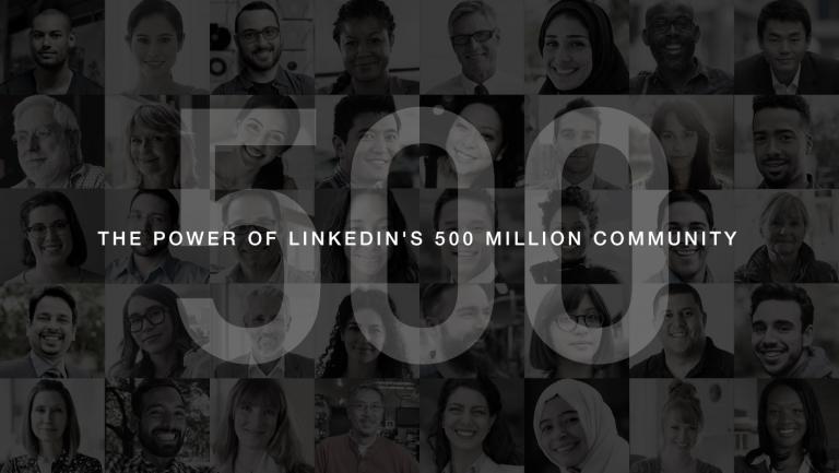عدد مستخدمي لينكدإن يتجاوزون 500 مليون مستخدم