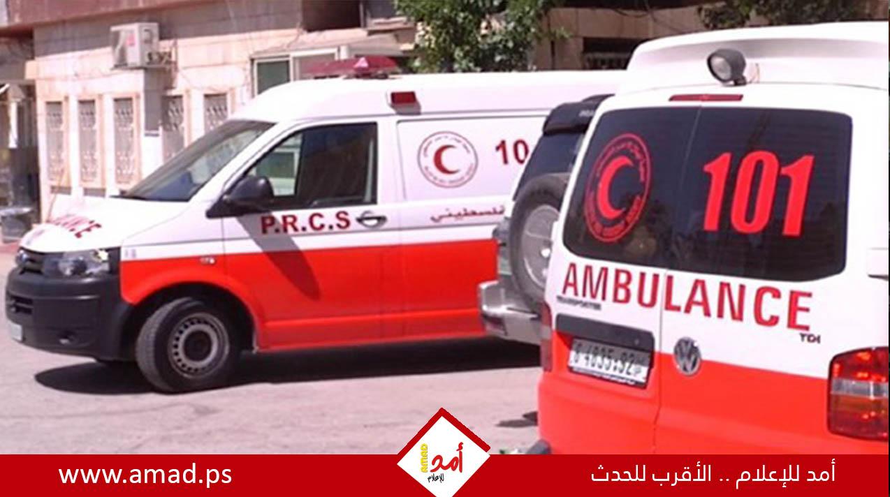 طائرات الاحتلال تقصف سيارة إسعاف على باب مستشفى ناصر  جنوب قطاع غزة