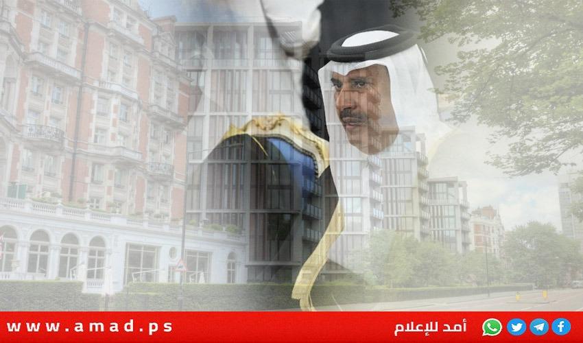 بن جاسم.."الرجل الذي اشترى لندن" يدرس بيع قصرين فاخرين