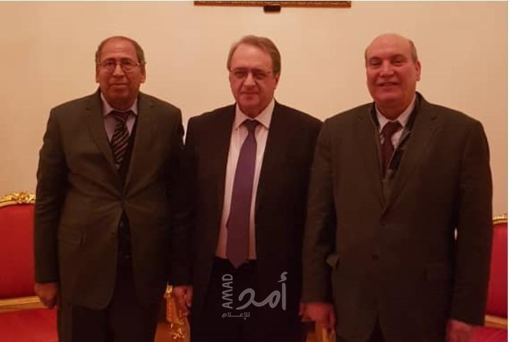 تفاصيل لقاء نائب وزير الخارجية الروسي بوفد من الجبهة الشعبية