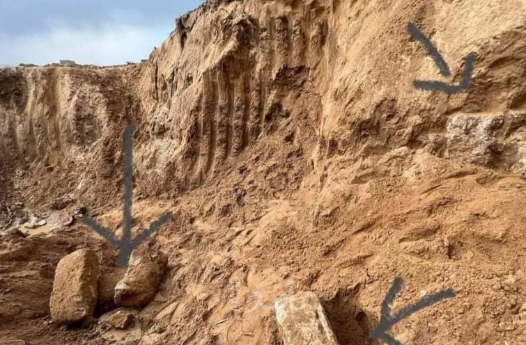 اكتشاف مقبرة رومانية شمال غرب غزة