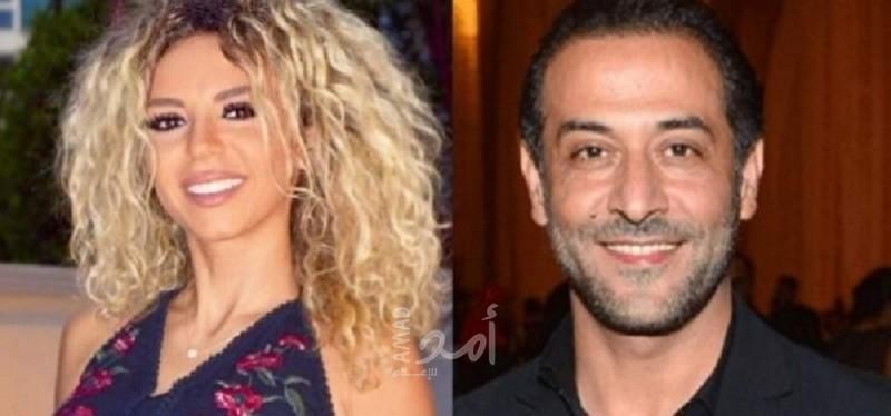 موقع يكشف تفاصيل علاقة عبد المنعم عمايري  بممثلة لبنانية