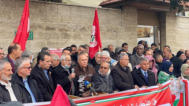 في الذكرى"41": حزب الشعب ينظم وقفة اسناد للأسرى أمام الصليب الأحمر