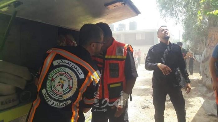 الدفاع المدني: انتشال 3 إصابات جراء انهيار بئر مياه في منطقة حي المنارة بغزة