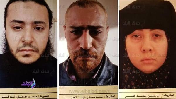 المتهمين المخططين لانفجار الكنيسة البطرسية