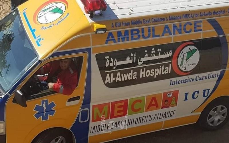  اتحاد لجان العمل يتسلم عربة إسعاف مجهزة بوحدة عناية مكثفة